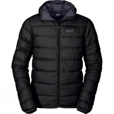 Chaquetas Jack Wolfskin Helium Hombre Negras - Chile APB431760